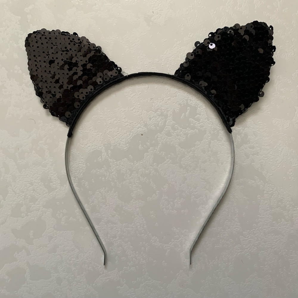2 pairs of cat ears for Halloween costume